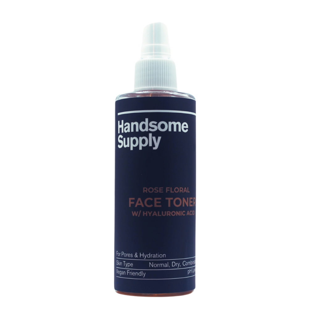 Handsome Supply Rose Floral Face Toner w/ Hyaluronic Acid