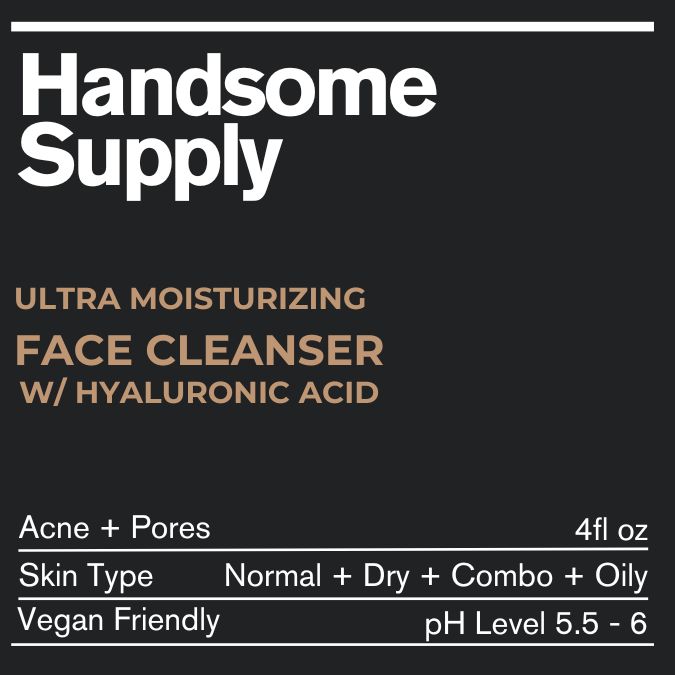 Handsome Supply ULTRA Moisturizing Face Cleanser