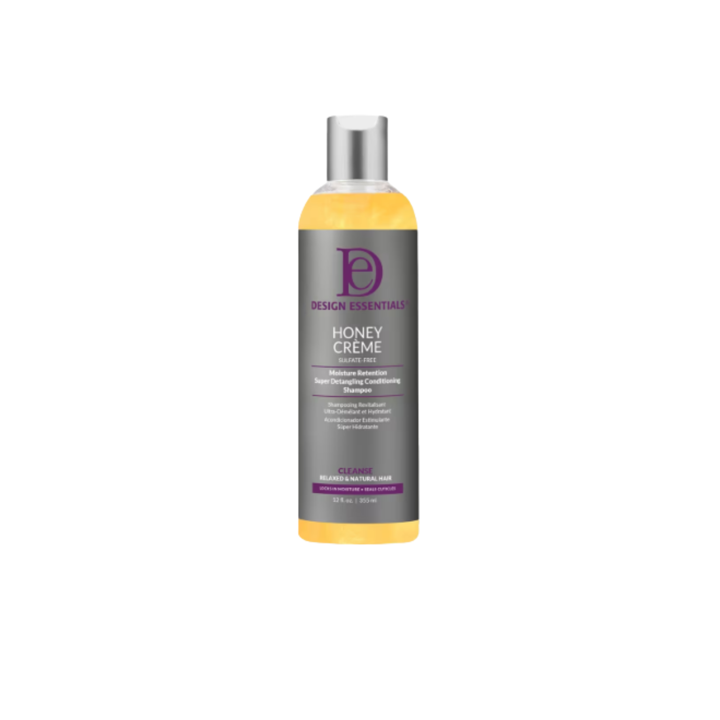 Design Essentials Honey Creme Shampoo 12 oz moisturizing shampoo for dry and natural hair