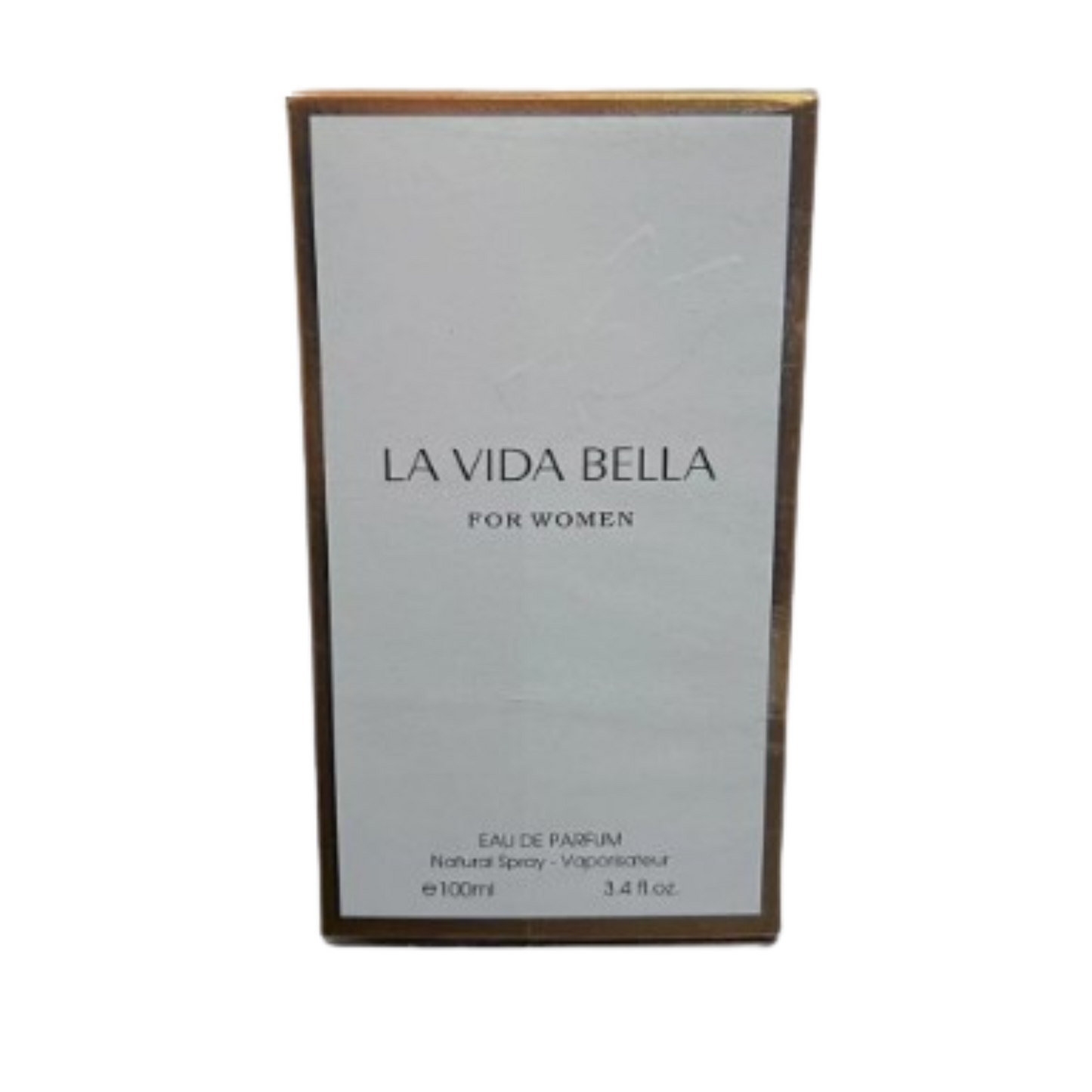 La Vida Bella Perfume for Women – A sophisticated and feminine fragrance with floral, fruity, and warm vanilla notes, perfect for any occasion.