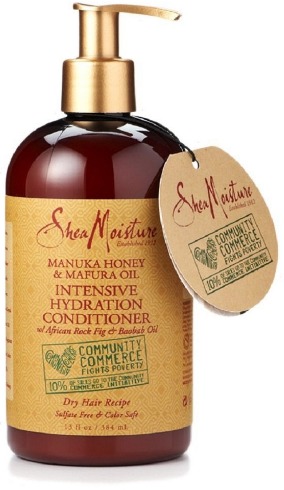 SheaMoisture Manuka Honey & Mafura Oil Intensive Hydration Conditioner 13oz bottle
