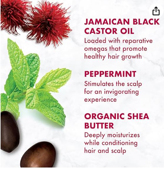 SheaMoisture 100% Pure Jamaican Black Castor Oil Leave-In Conditioner 11.5oz bottle