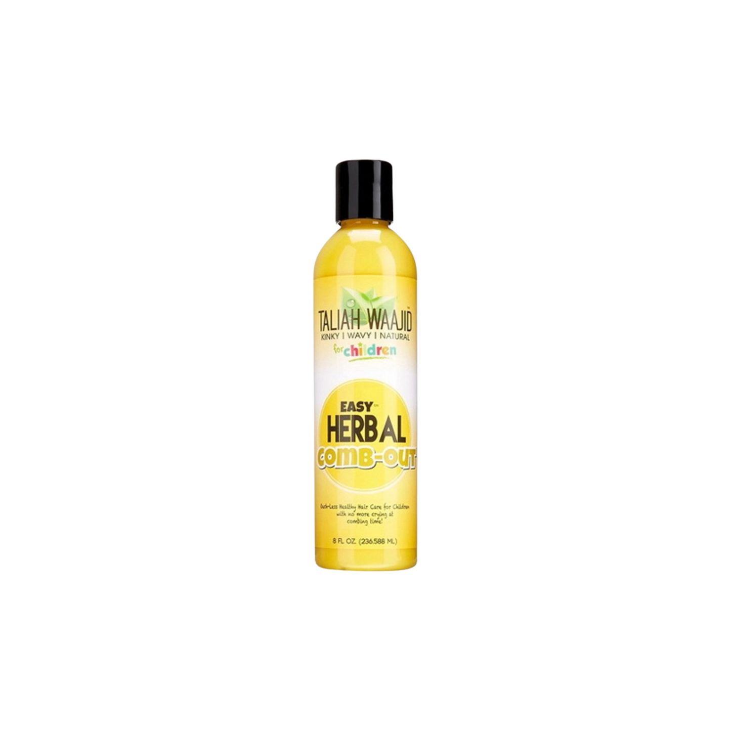 Taliah Waajid Kids Easy Herbal Comb Out – A gentle, tear-free detangling spray infused with aloe and herbs for softening and managing children’s natural curls.