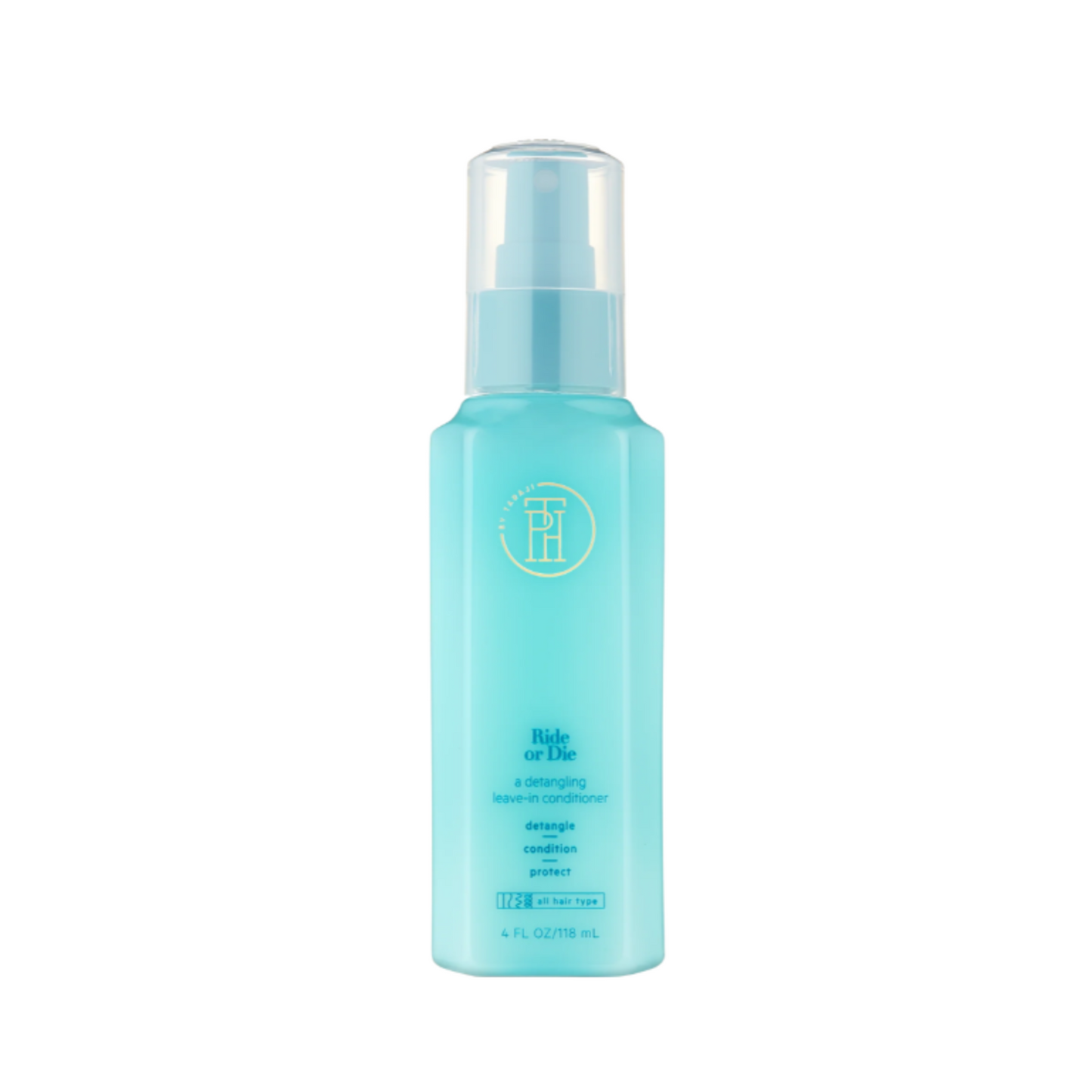 TPH by Taraji Ride or Die Leave-In Conditioner – A nourishing leave-in treatment with aloe vera, shea butter, and biotin to hydrate, detangle, and strengthen hair.
