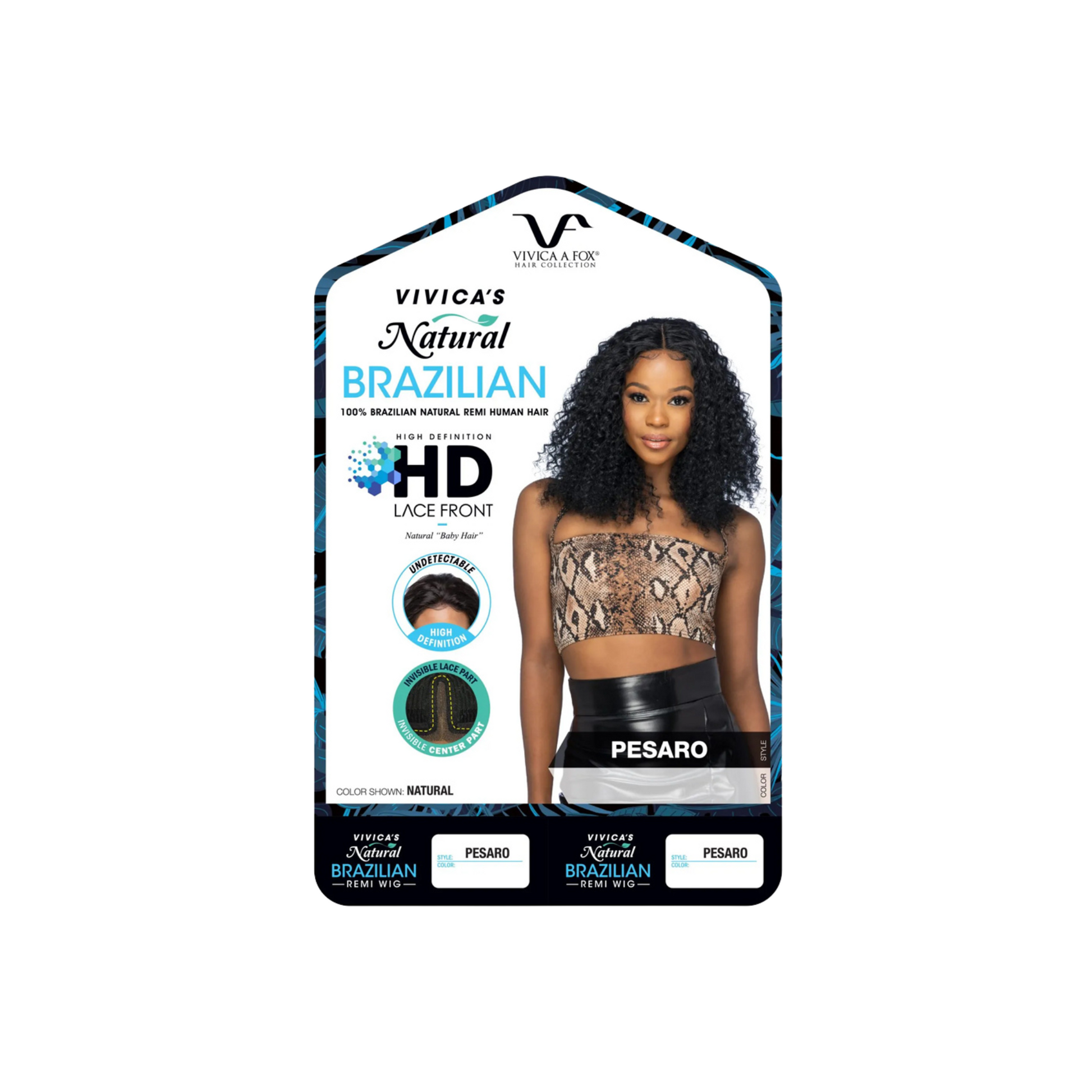 "Vivica Fox HD Lace Front Wig Pesaro – Sleek straight wig with HD lace for a flawless, natural look."