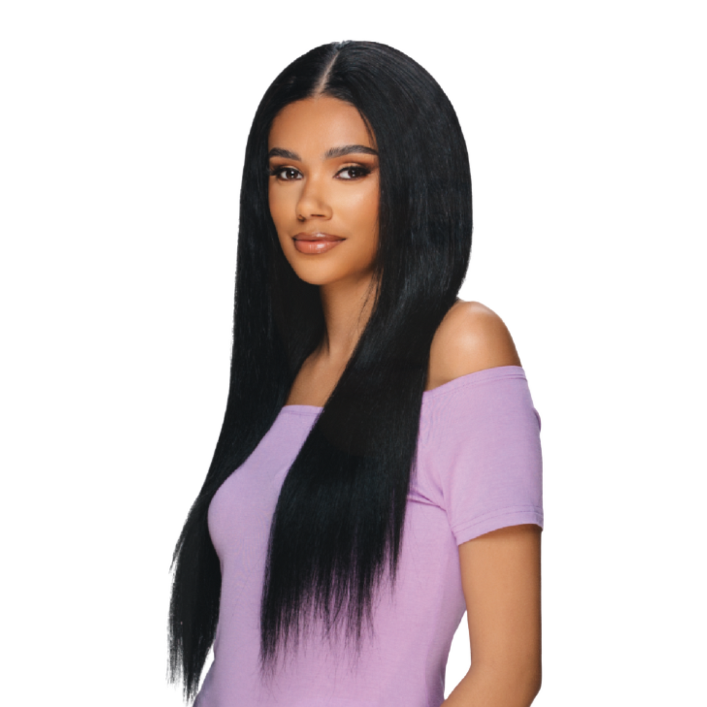 Vivica Fox V Part Wig Juno – Natural-looking, heat-resistant wig with a seamless blend V-part opening.