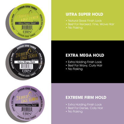 24 Hour Edge Tamer - Extra Mega Hold 2.7oz/ 80ml