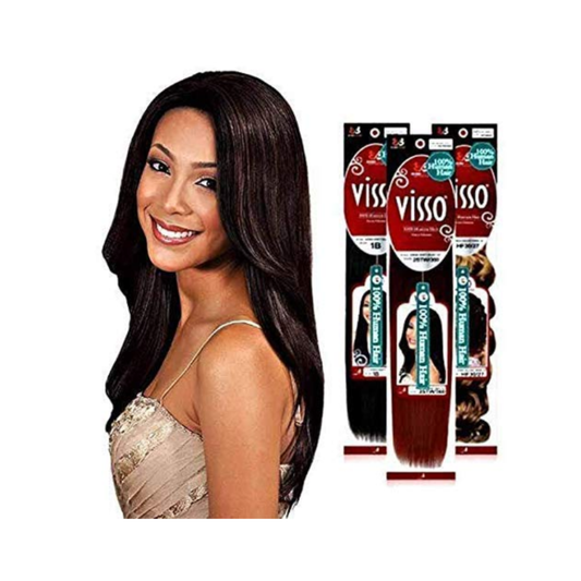 Bobbi Boss Visso 100% Human Hair Yaky
