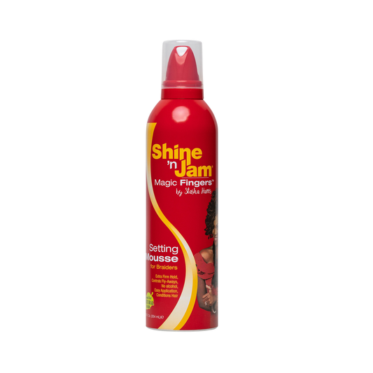 Ampro Shine 'n Jam Magic Fingers Setting Mousse 12oz