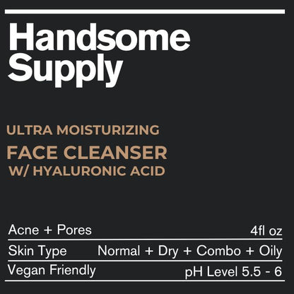 Handsome Supply ULTRA Moisturizing Face Cleanser