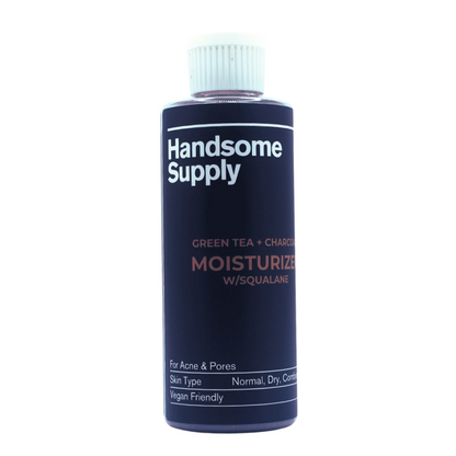 Handsome Supply Green Tea + Charcoal Moisturizer w/Squalane