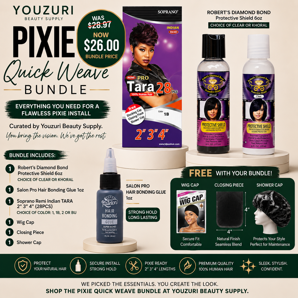 Pixie Quick Weave Bundle