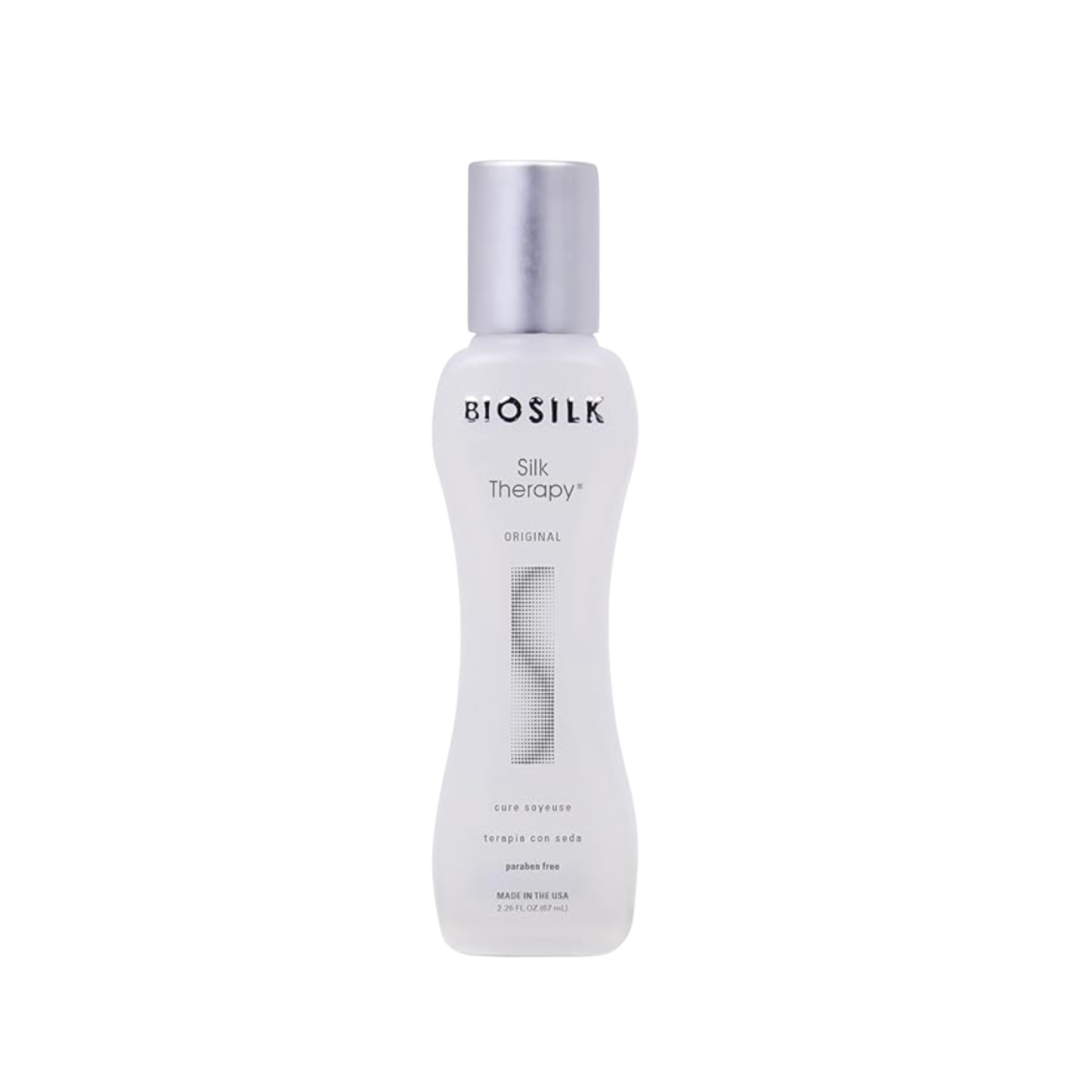 BioSilk Silk Therapy Original 2.26 oz bottle for smooth and shiny hair.