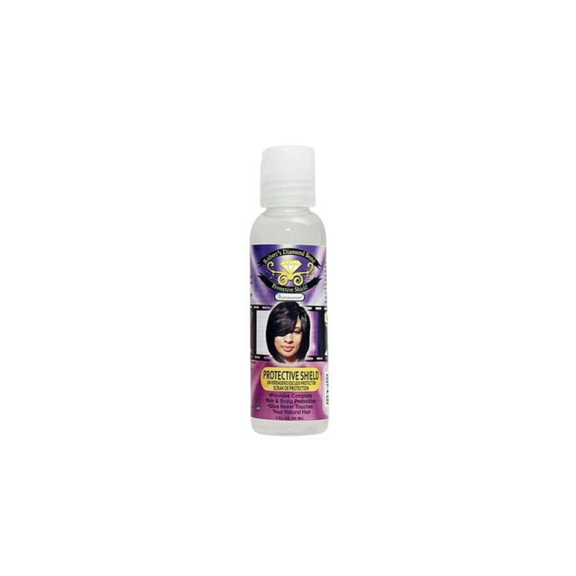 Robert's Diamond Bond Protective Shield Kharkoal 8 oz for quick weaves and bonded protective styles