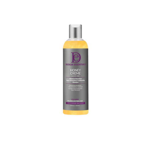 Design Essentials Honey Creme Shampoo 12 oz moisturizing shampoo for dry and natural hair