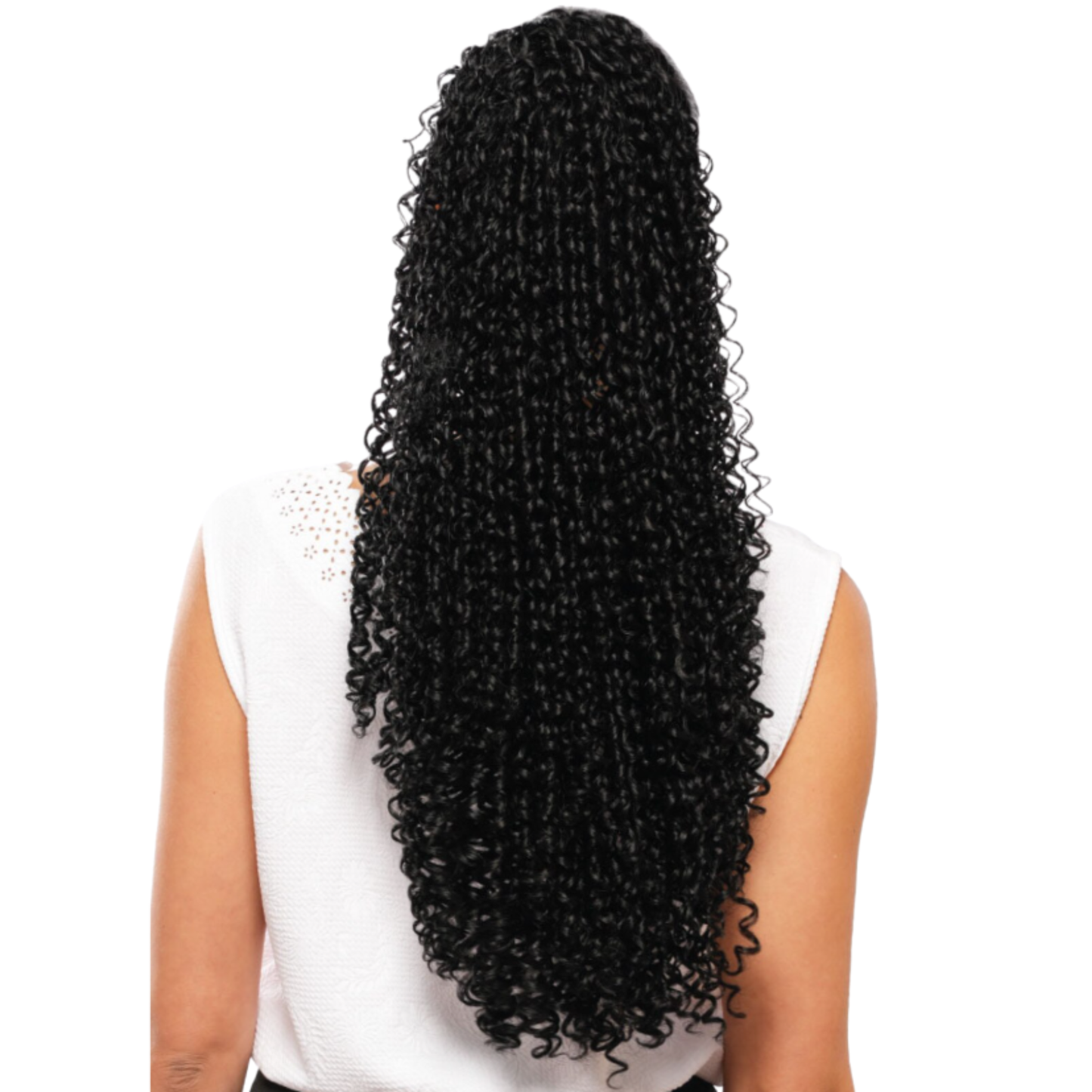 Destiny Drawstring Ponytail High Heat Rebeca 24 inch curly synthetic ponytail with natural shine