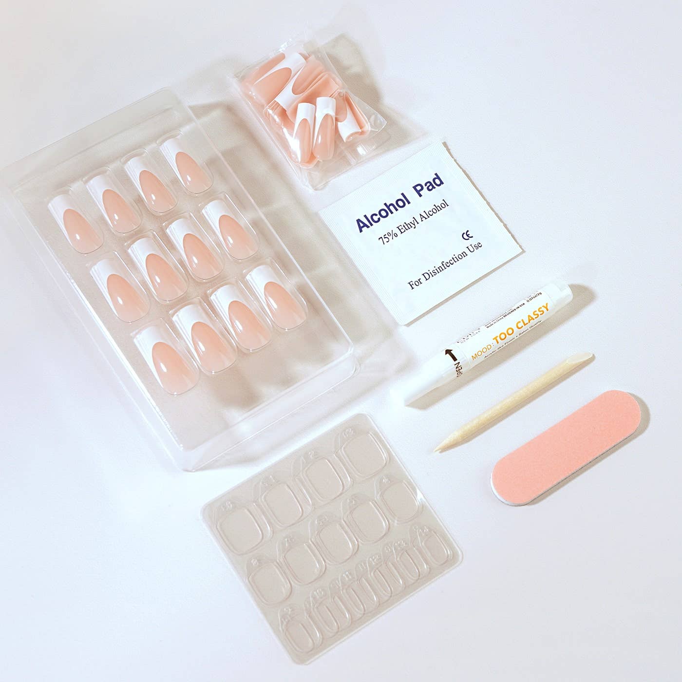 Ebin MOOD Marry Me: TOO CLASSY False Nails – Salon-quality press-on nails with an acrylic-like finish for a flawless, long-lasting manicure.URL:
ebin-mood-too-classy-false-nails