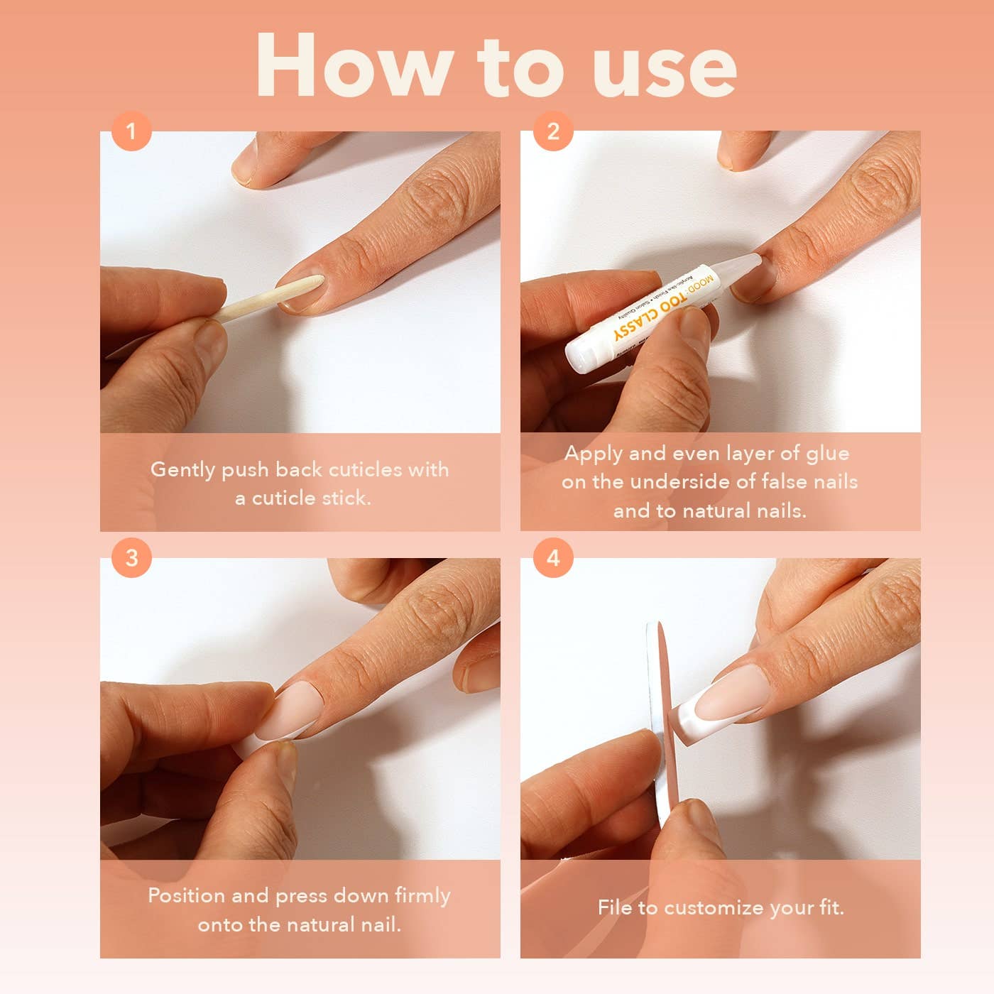 Ebin MOOD Marry Me: TOO CLASSY False Nails – Salon-quality press-on nails with an acrylic-like finish for a flawless, long-lasting manicure.URL:
ebin-mood-too-classy-false-nails