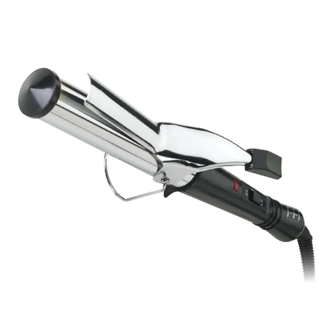 Hot & Hotter 1 1/4 inch electric ceramic curling iron with tangle-free cord