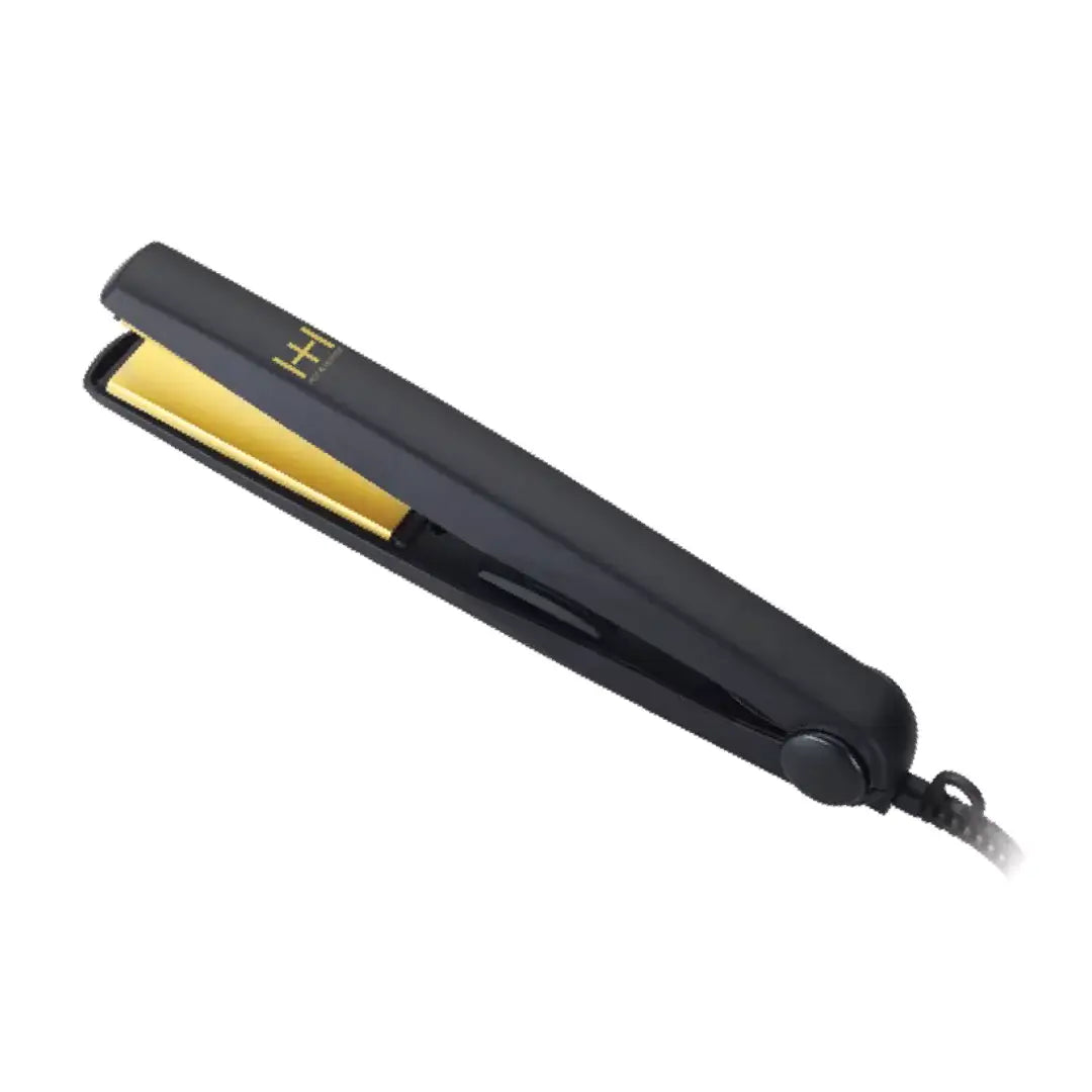 Hot & Hotter 1 inch gold ceramic flat iron with ionic technology