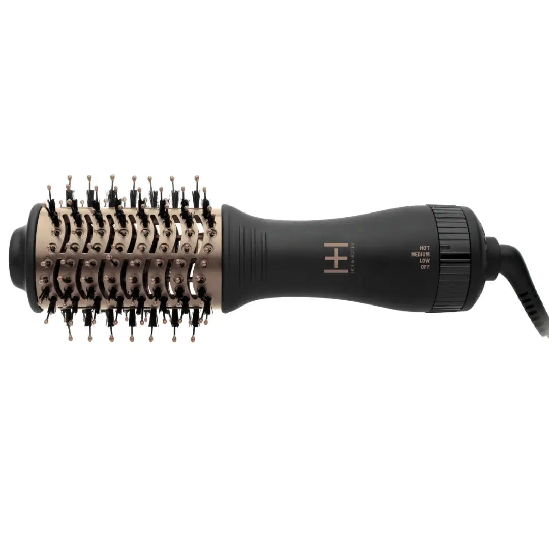 Hot & Hotter Mini One Step Hair Styler Dryer travel-sized ceramic ionic tool