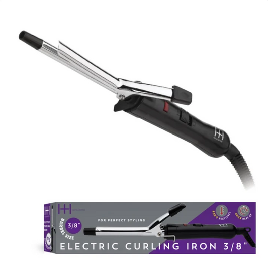 Hot & Hotter Electric Curling Iron 3/8 inch Long Barrel