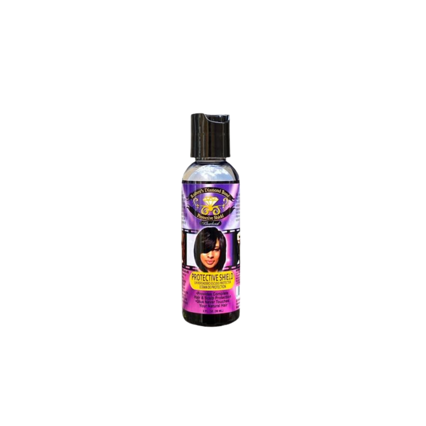 Robert's Diamond Bond Protective Shield Kharkoal 8 oz for quick weaves and bonded protective styles