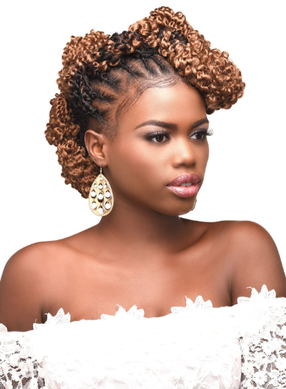 Realistic 3X Ghana Springy Water Wave 24-inch long textured braiding hair