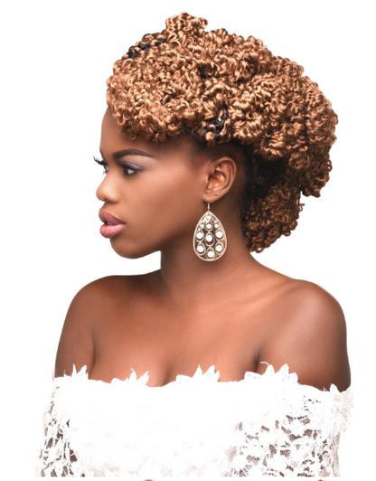Realistic 3X Ghana Springy Water Wave 24-inch long textured braiding hair