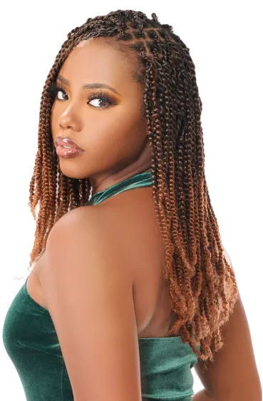 Shop Realistic 3X Ghana Twists JUCi Afro Twist at Youzuri Beauty Supply for full, textured Afro twists and beautifully defined protective styles.