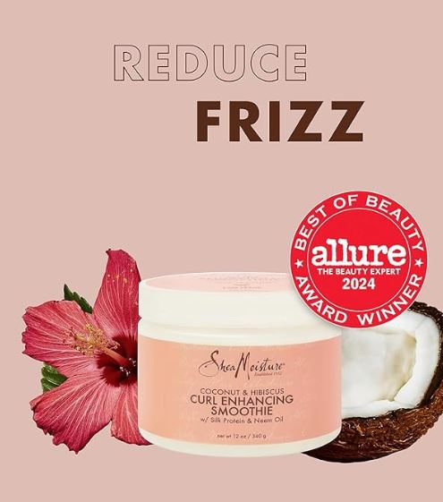 SheaMoisture Coconut & Hibiscus Curl Enhancing Smoothie 12oz jar