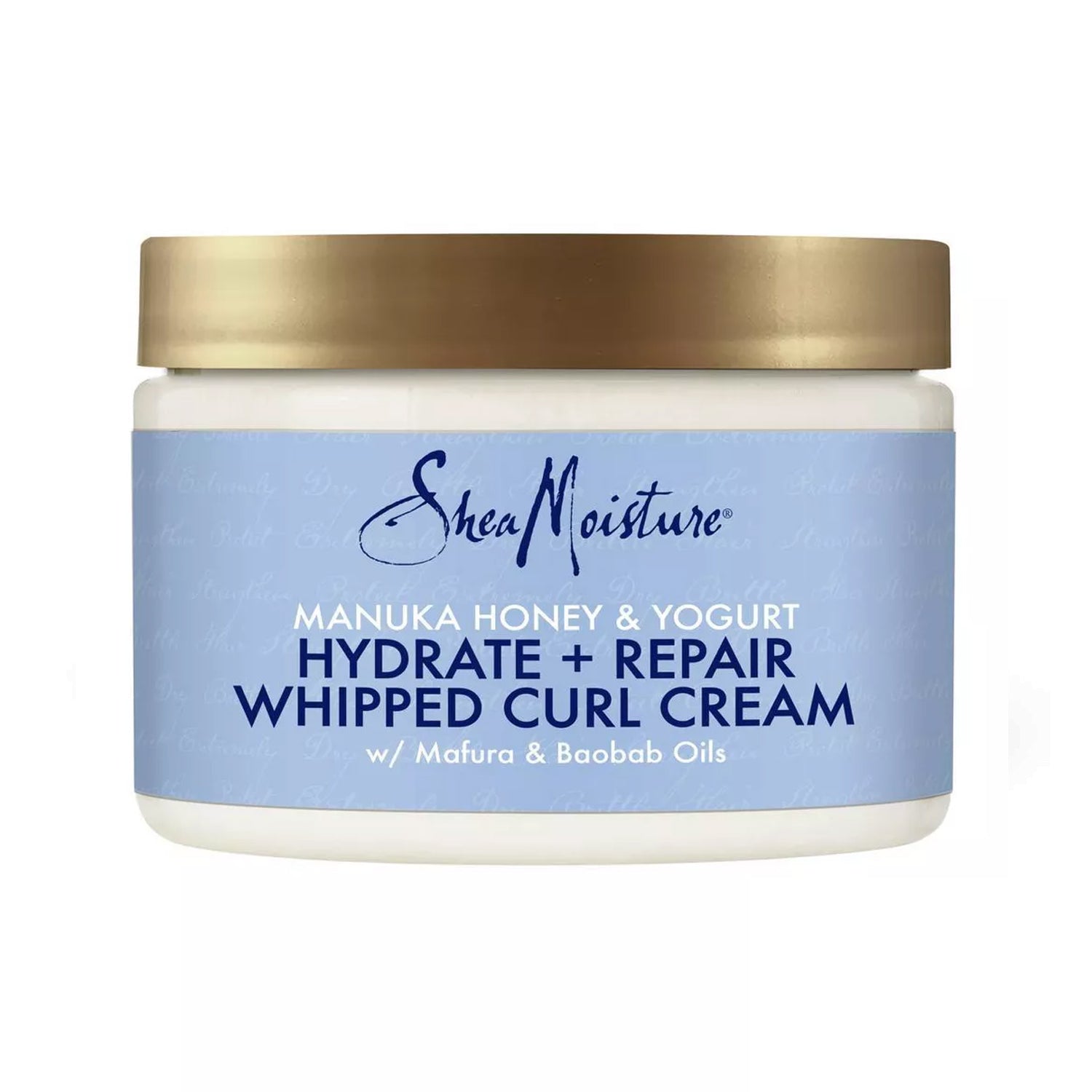 SheaMoisture Manuka Honey & Yogurt Hydrate + Repair Whipped Curl Cream 11.5oz jar