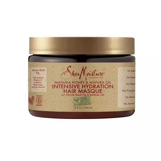 SheaMoisture Manuka Honey & Mafura Oil Intensive Hydration Masque 11.5oz jar