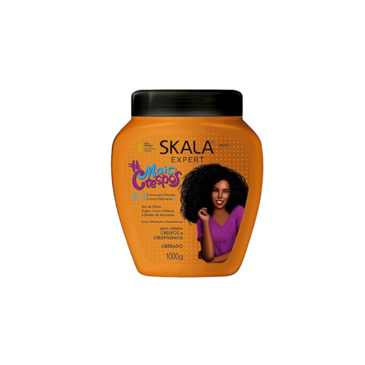 SKALA Expert 2 in 1 Mais Crespos Hair Cream – A curl-defining, moisture-rich treatment and leave-in cream for coily and textured hair.