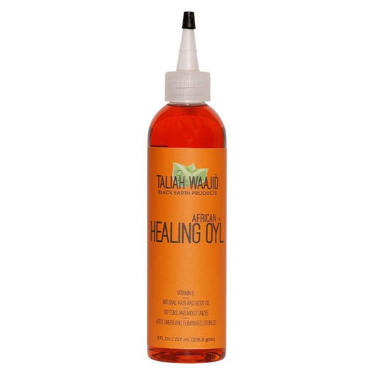 Taliah Waajid African Healing Oyl 8oz for moisturizing hair, scalp, and skin