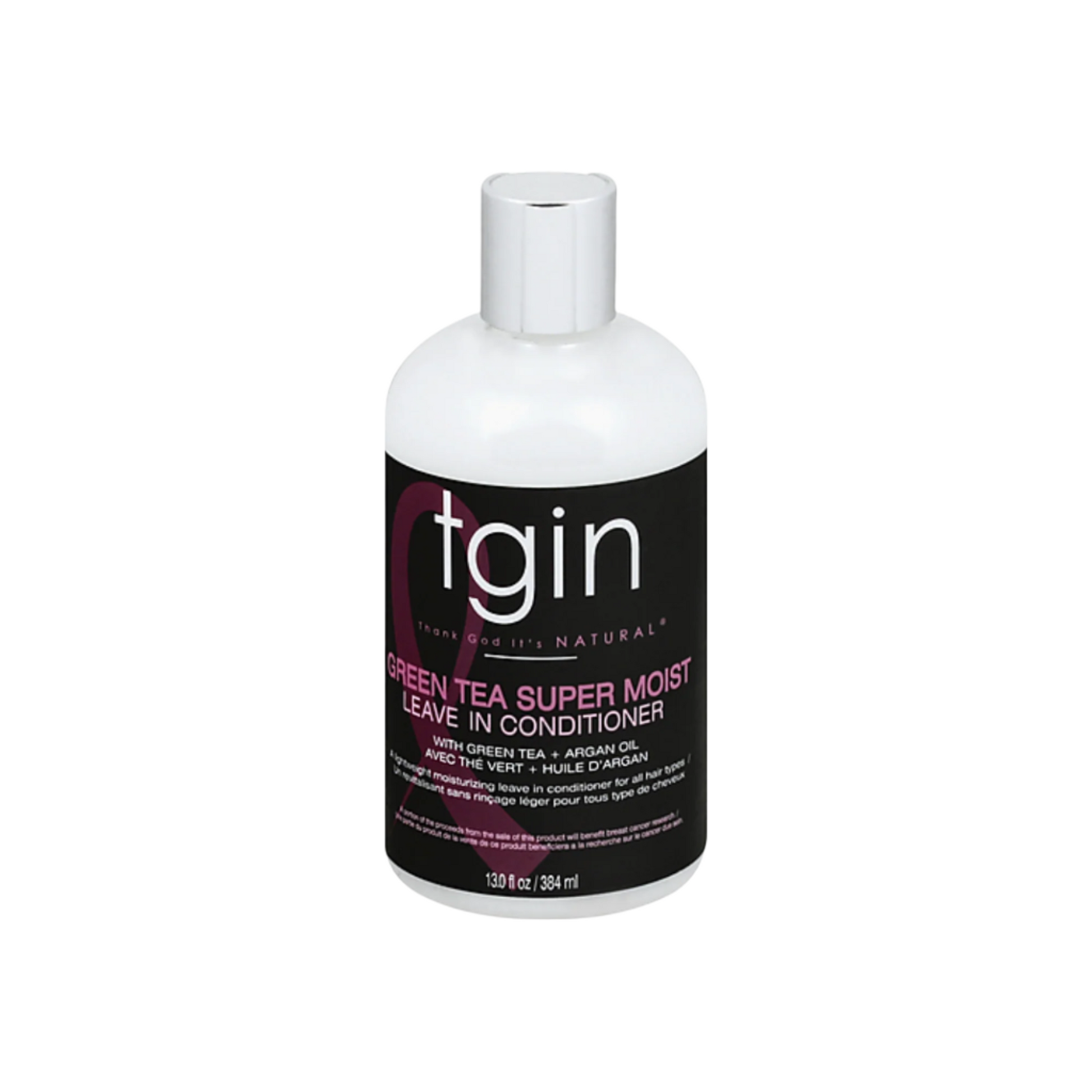 TGIN Green Tea Leave-In Conditioner – A lightweight, nutrient-rich formula infused with green tea and argan oil to hydrate, strengthen, and detangle hair.