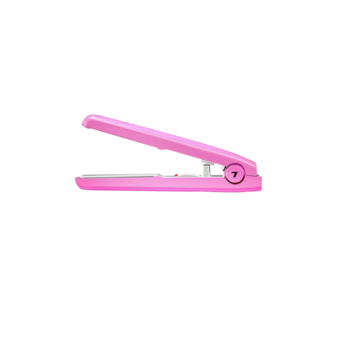 Tyche Flatties 1/2 inch flat iron with slim ceramic plates for precise styling