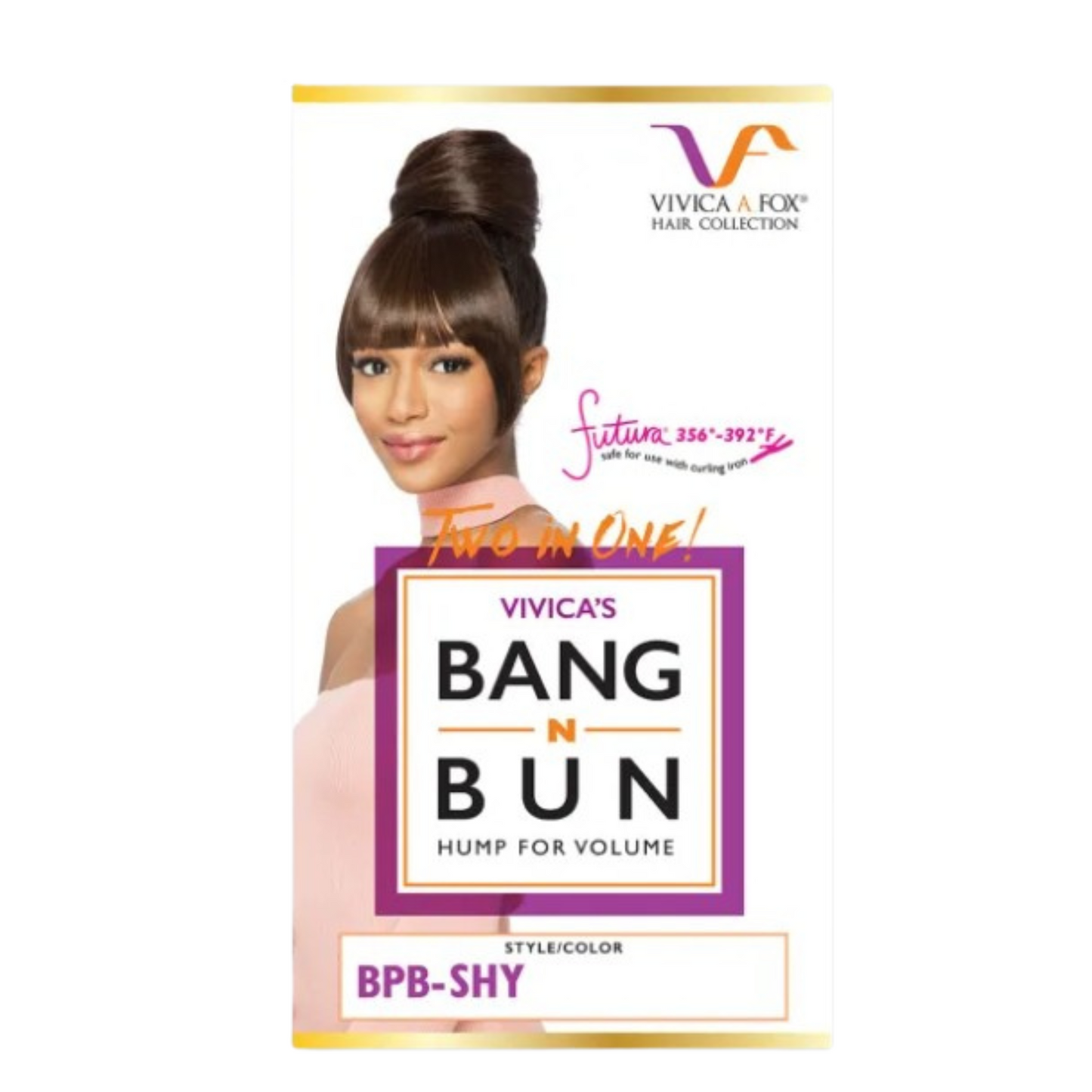 Vivica Fox Two in One Bang N Bun BPB-SHY