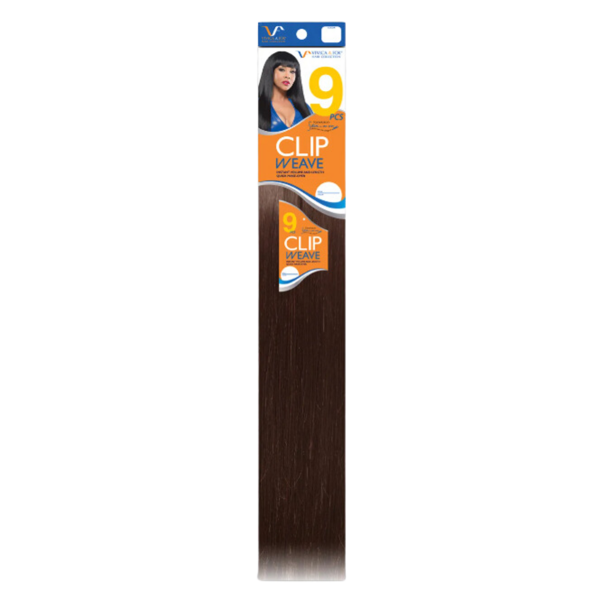 Vivica Fox Collection Clip Weave 24 – Instantly adds length, volume, and a natural look with clip-in extensions.