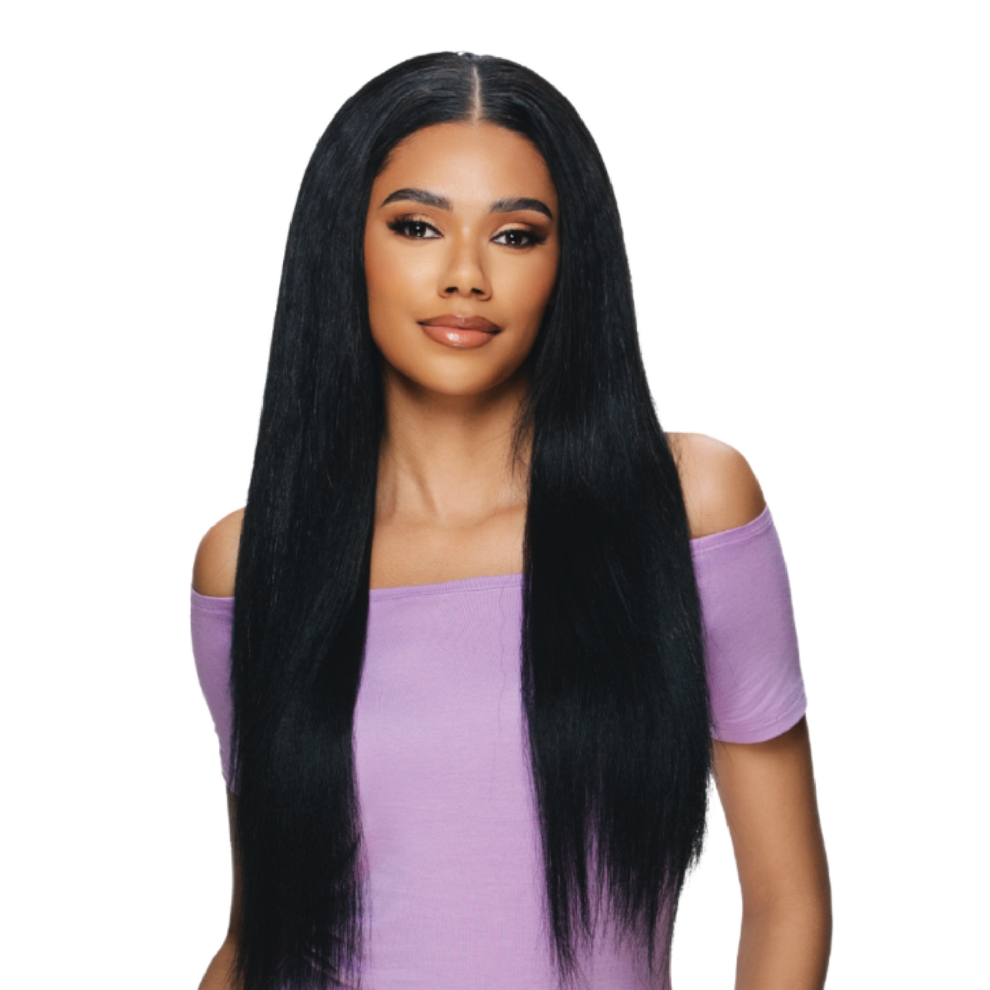 Vivica Fox V Part Wig Juno – Natural-looking, heat-resistant wig with a seamless blend V-part opening.