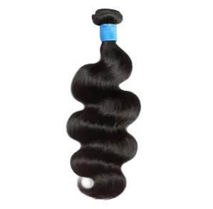 Youzuri Beauty Body Wave Brazilian 100% Virgin Hair featuring soft waves and natural-looking volume.